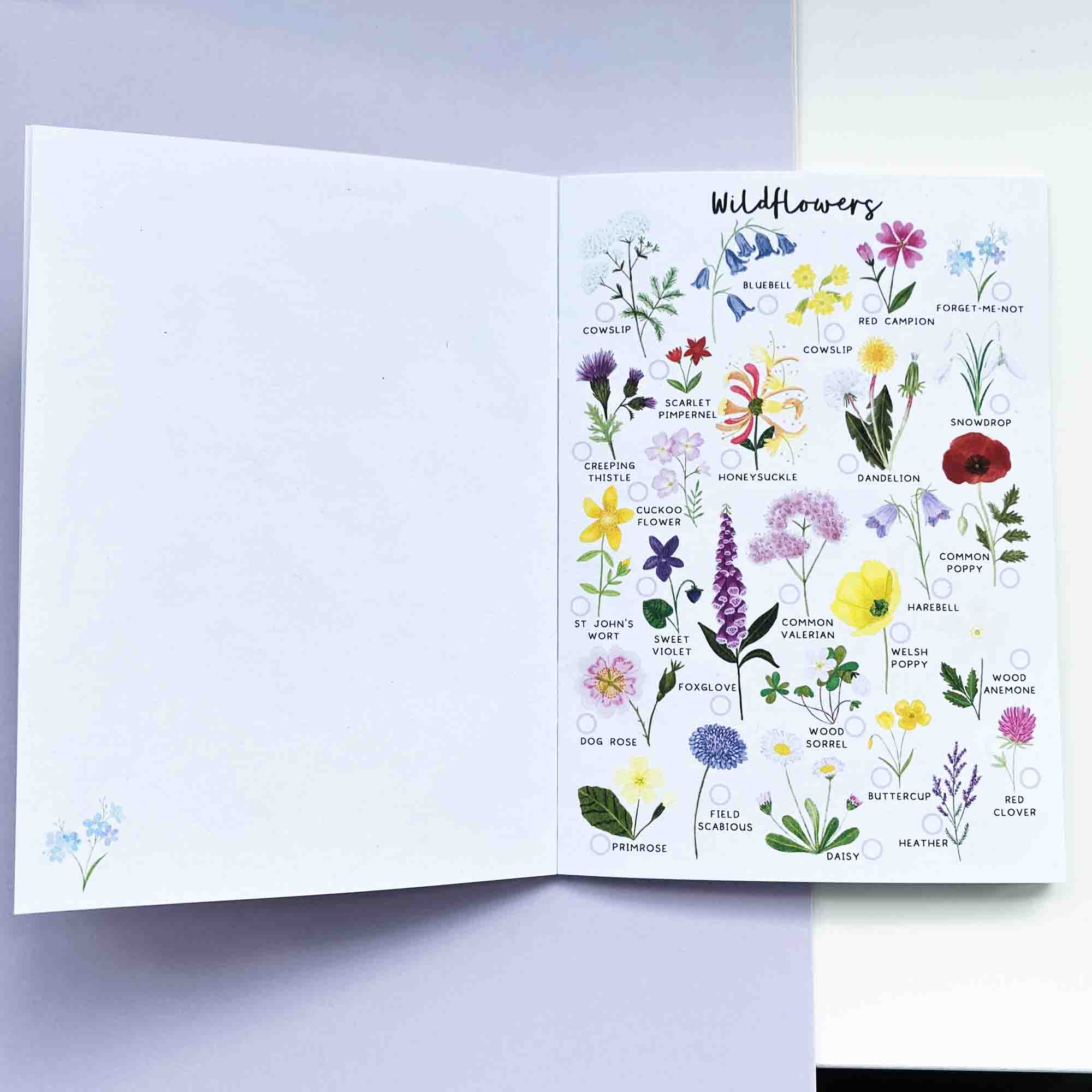 British Nature Spotter Journal - Sarah Frances 