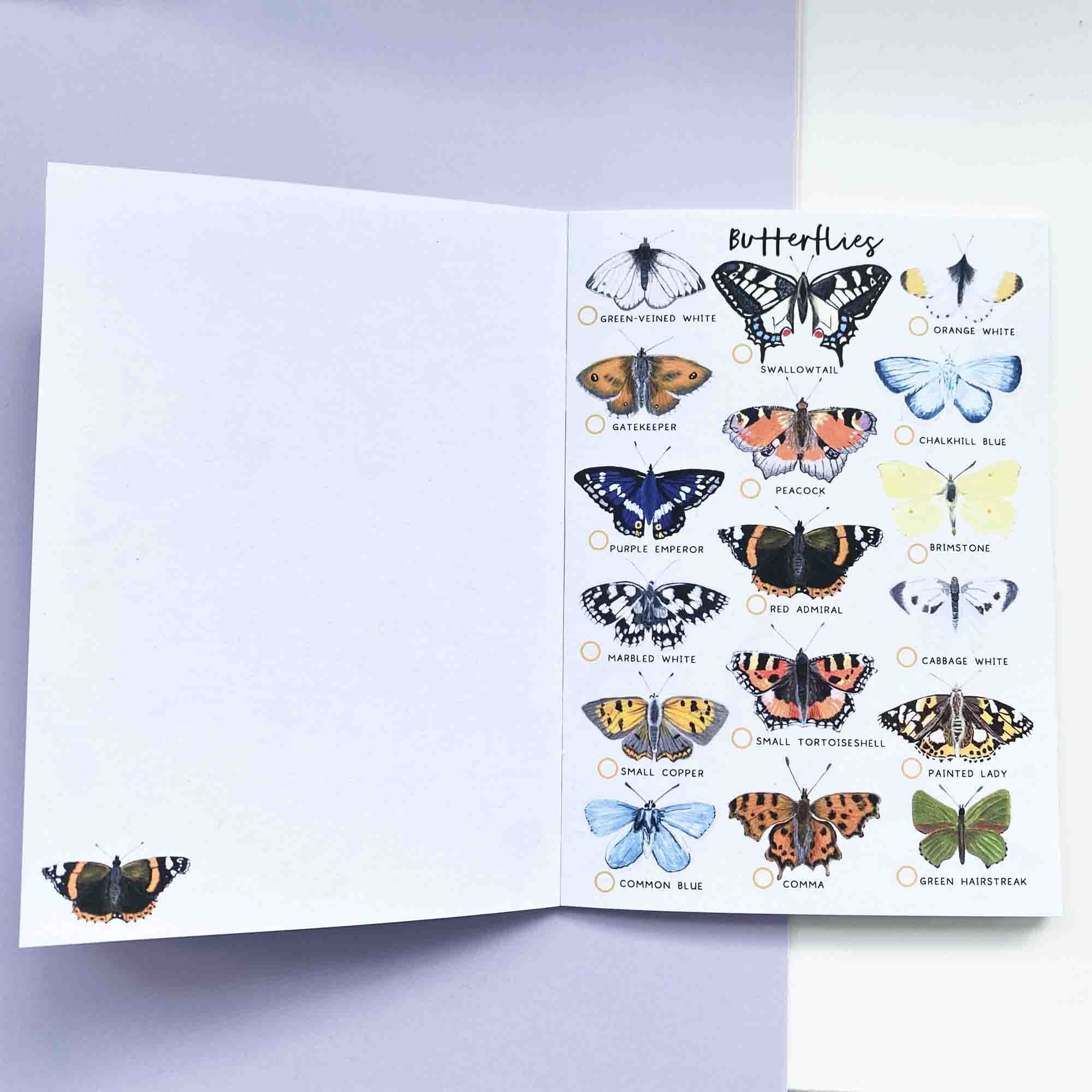 British Nature Spotter Journal - Sarah Frances 