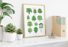 British Trees Art Print - Sarah Frances 