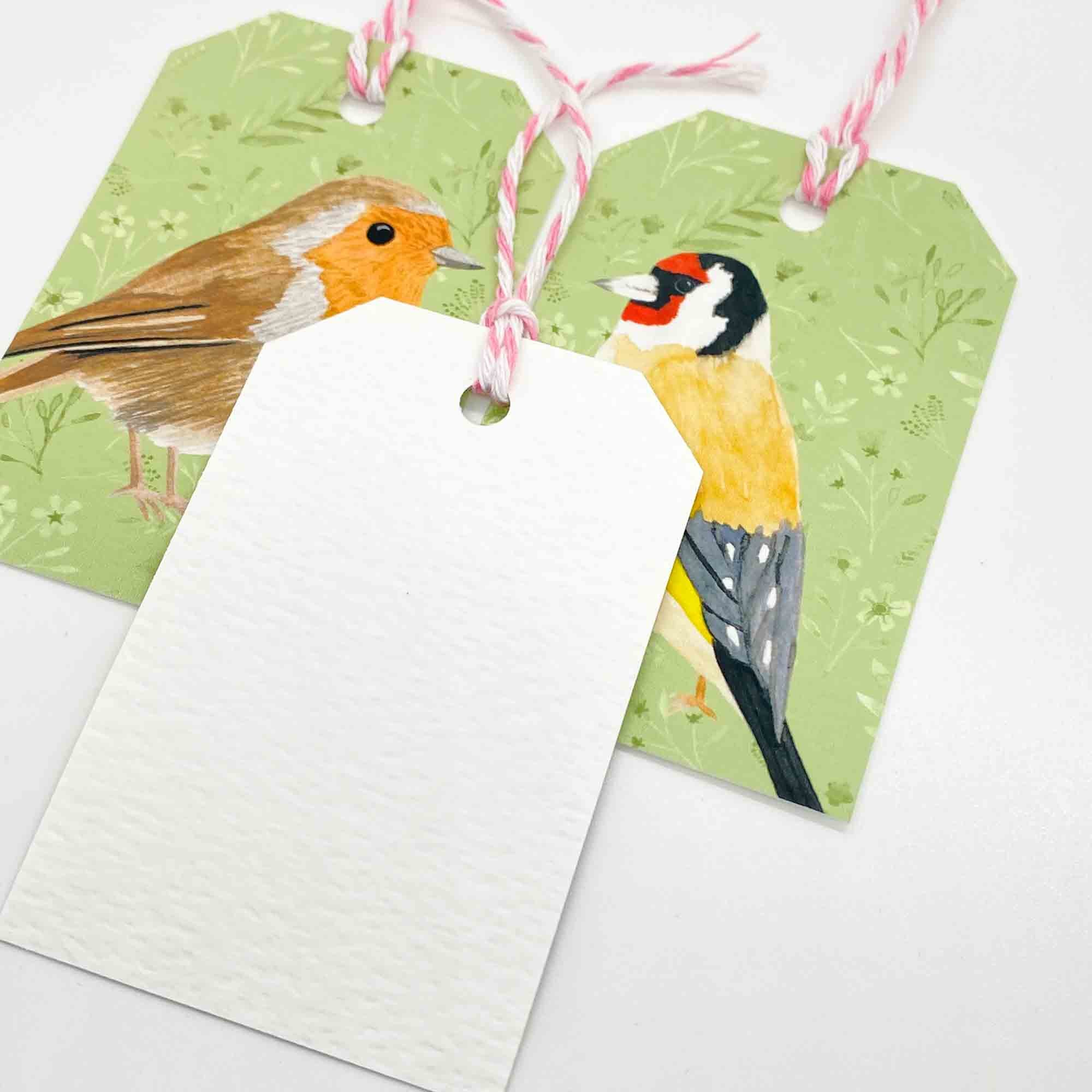 British Garden Birds Gift Tags - Sarah Frances 