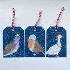 Christmas Birds Gift Tags - Pack of 3 - Sarah Frances 