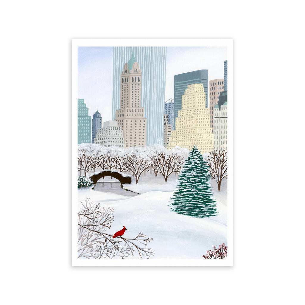 Christmas in New York Fine Art Print - Sarah Frances 