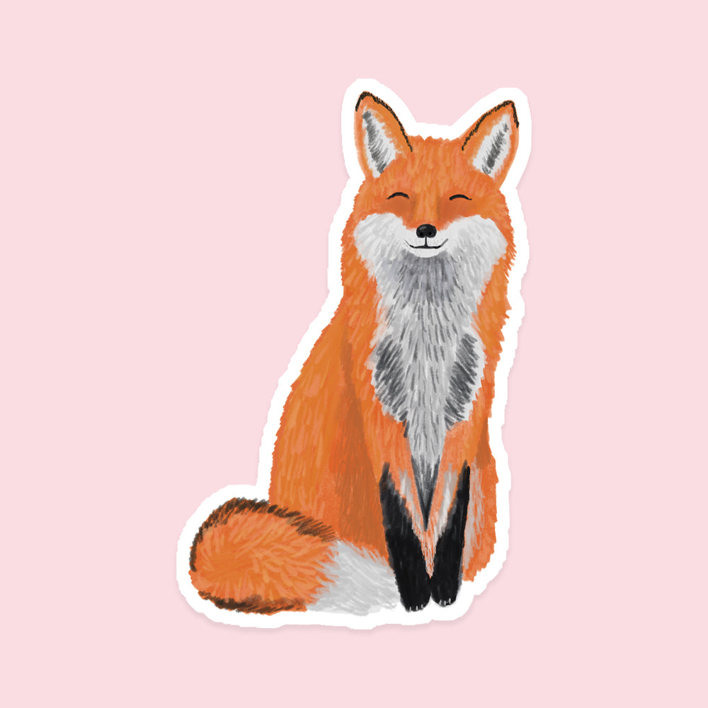 Fox Vinyl Sticker - Sarah Frances 