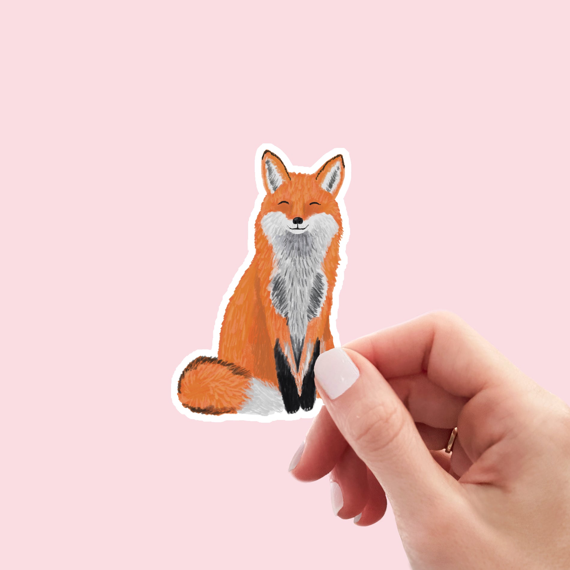 Fox Vinyl Sticker - Sarah Frances 