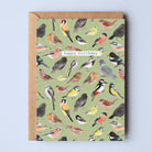 Happy Birthday Birds Greetings Card - Sarah Frances 