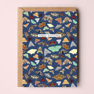 Happy Birthday Moths Greetings Card - Sarah Frances 