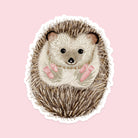 Hedgehog Vinyl Sticker - Sarah Frances 