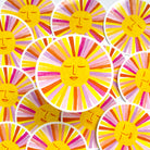 Holographic Sun Vinyl Sticker - Sarah Frances 