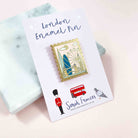 London Stamp Enamel Pin - Sarah Frances 