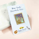 New York Stamp Enamel Pin - Sarah Frances 