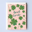 Four-Leaf Clover Good Luck Card - Sarah Frances 