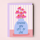 Sending Lots of Love Card - Sarah Frances 