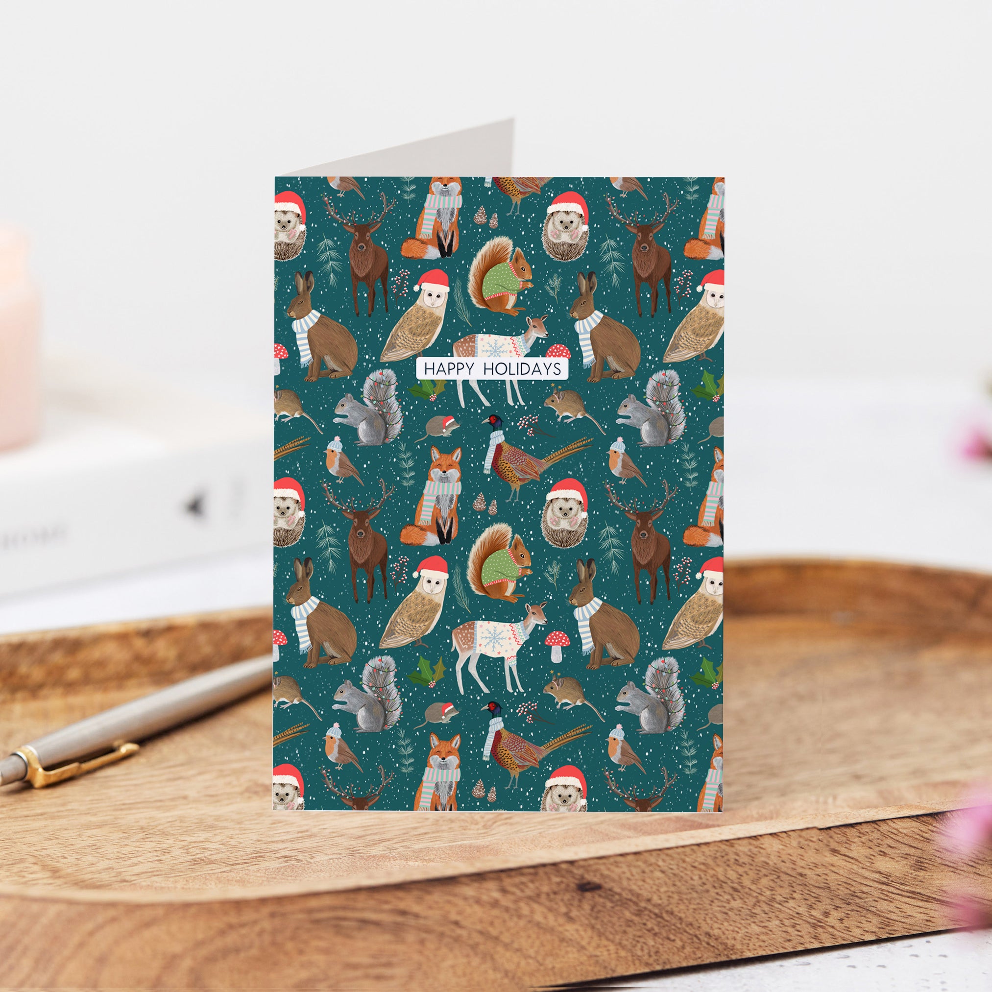 Winter Woodland Christmas Card - Sarah Frances 