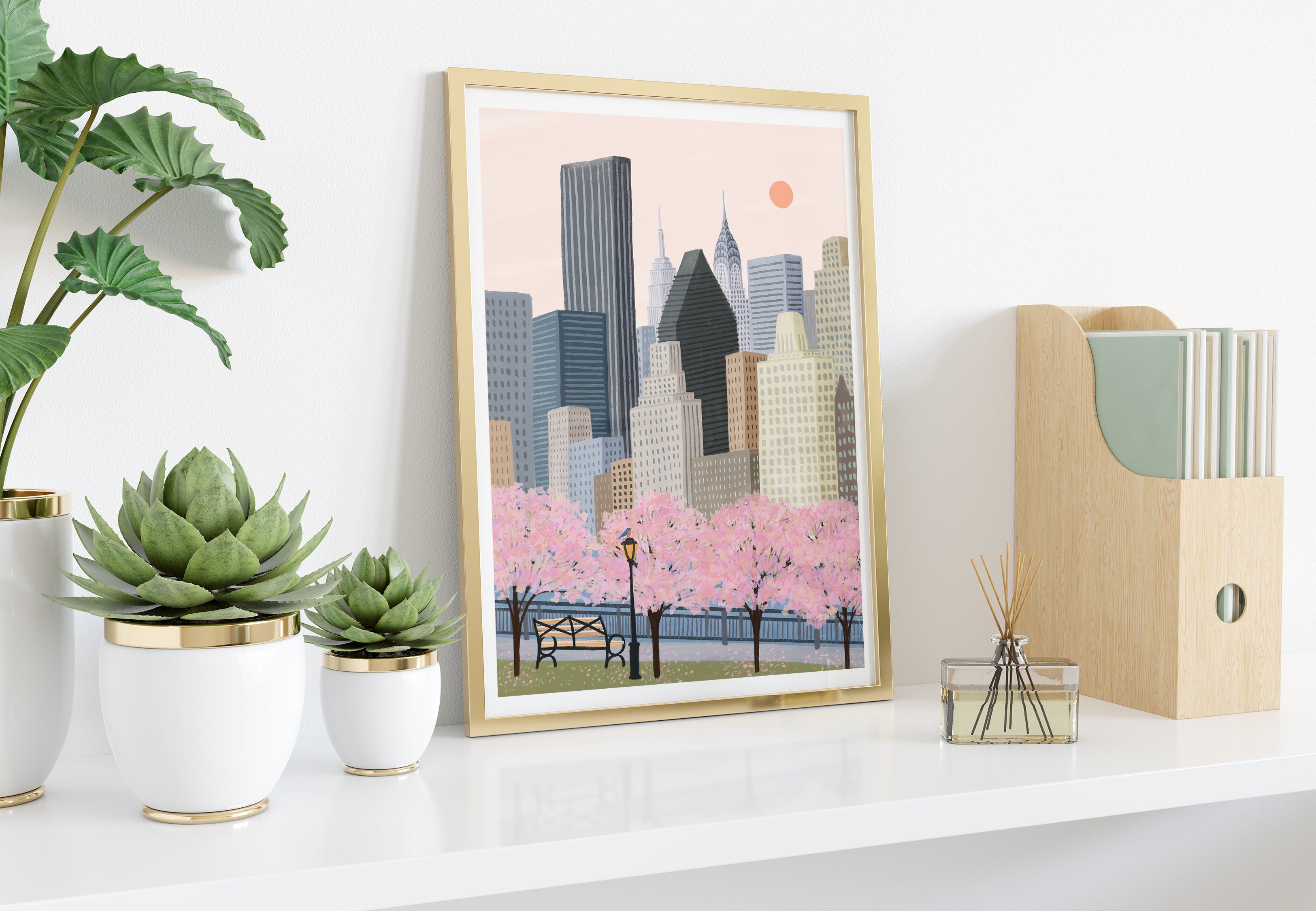 Spring in New York Art Print - Sarah Frances 