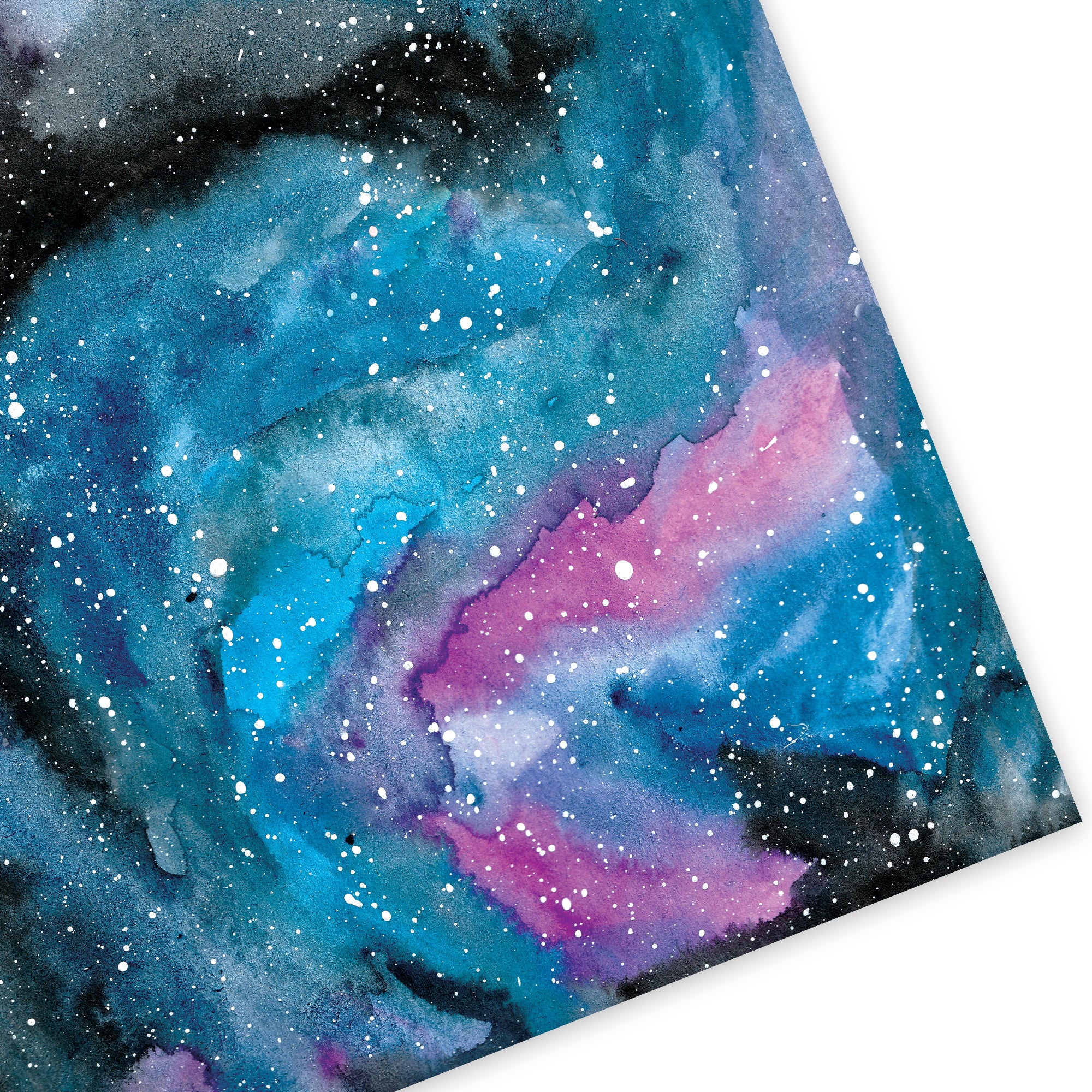 Watercolour Galaxy Wrapping Paper - Sarah Frances 
