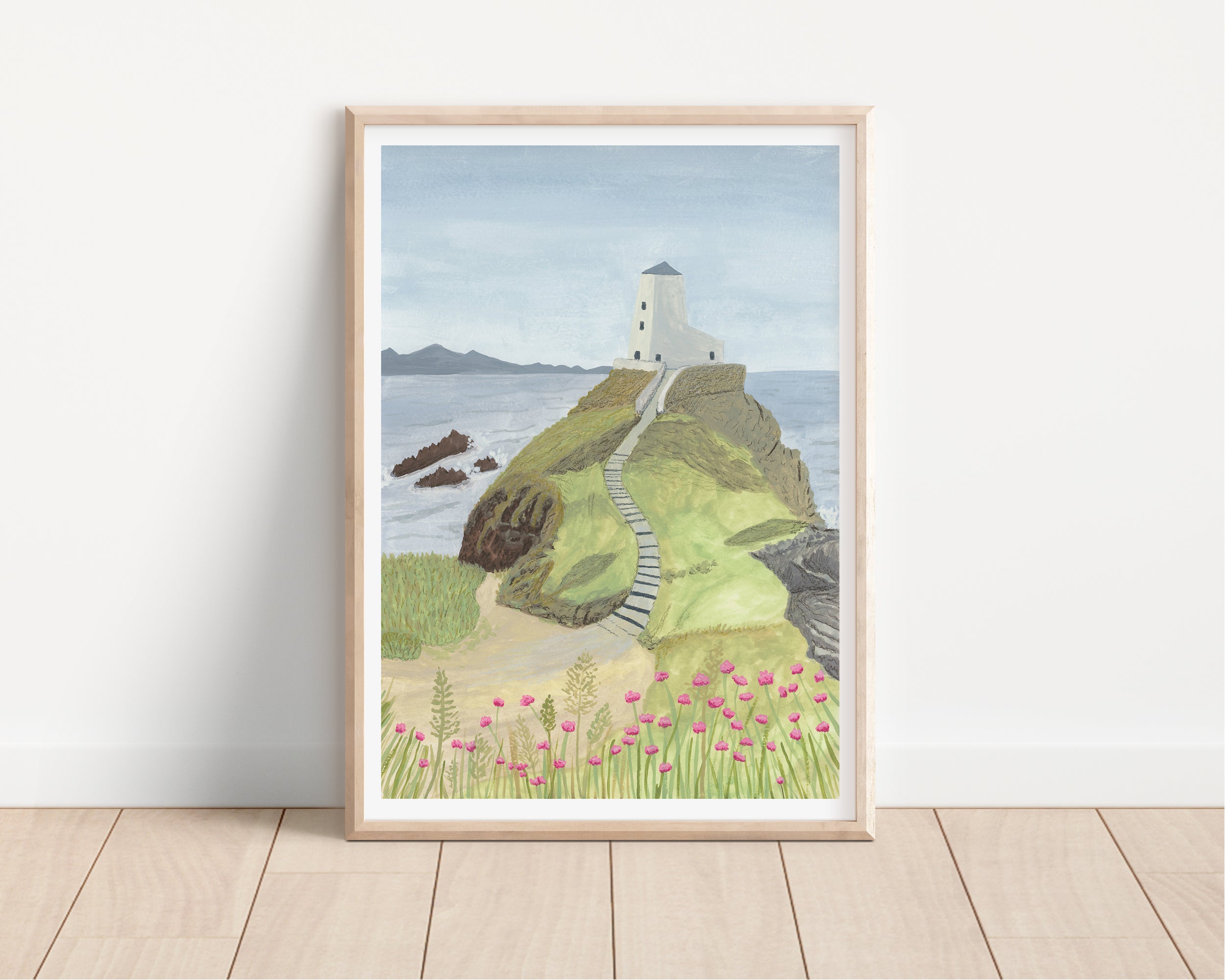 Ynys Llanddwyn Art Print - Llanddwyn Island Art Print - Sarah Frances 