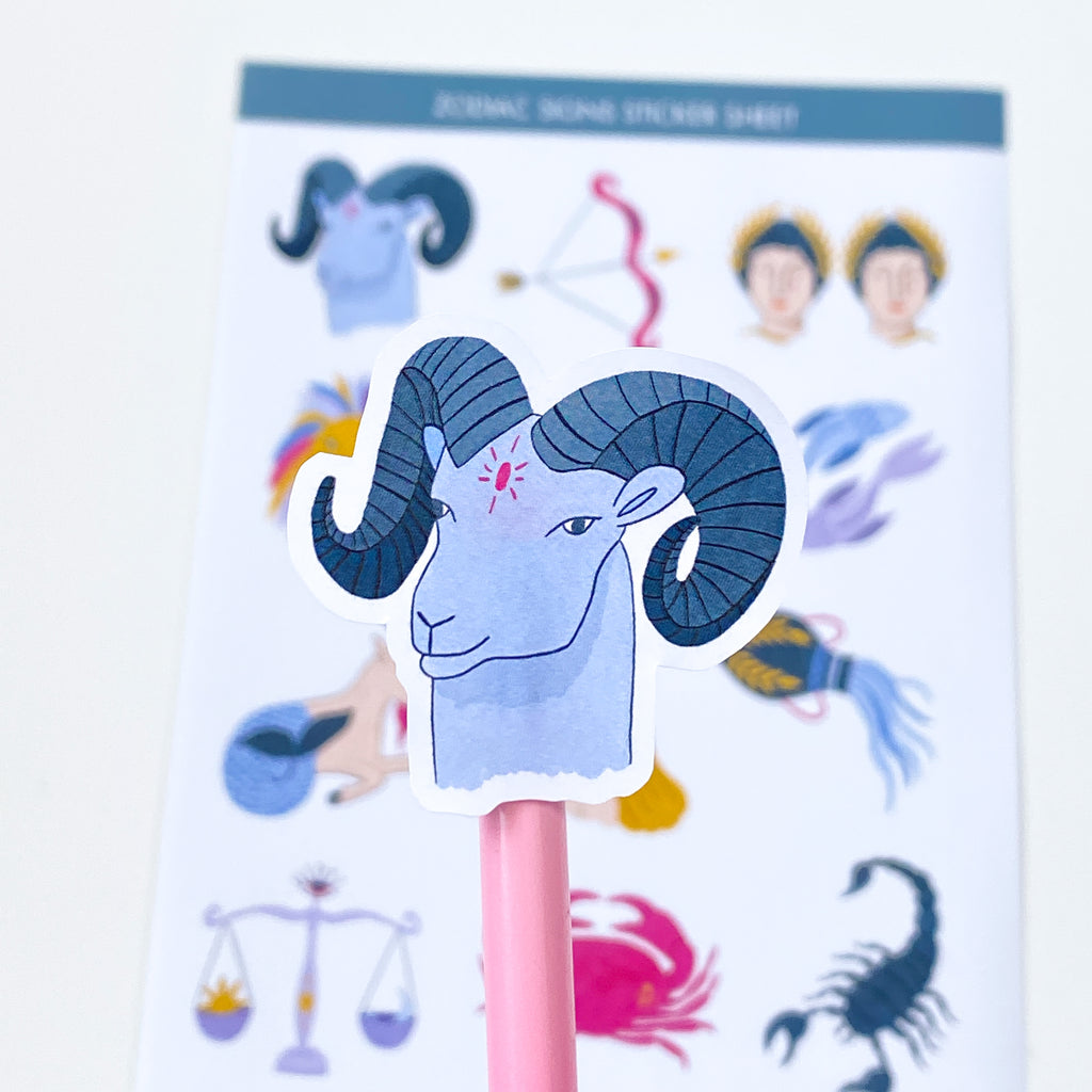 Zodiac Signs Stickers - Sarah Frances 