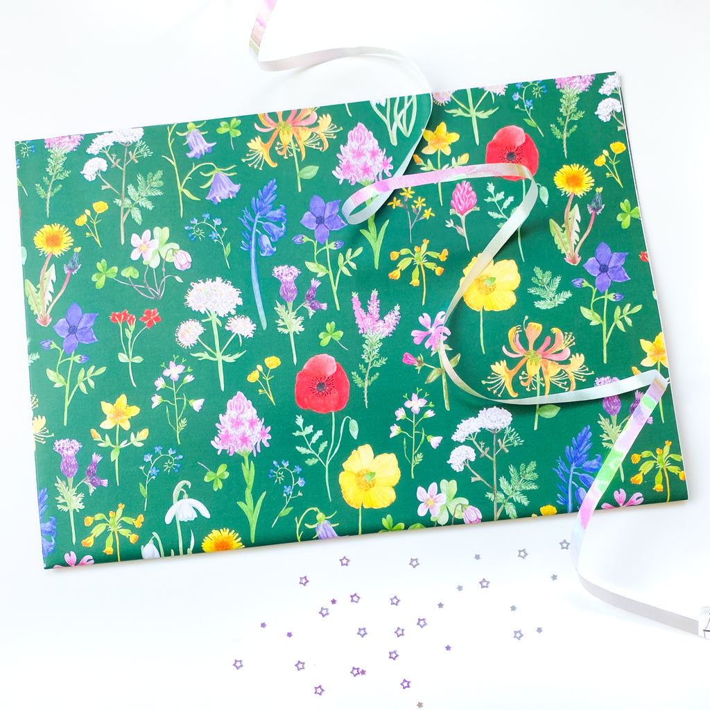 Wildflower Wrapping Paper - Sarah Frances 