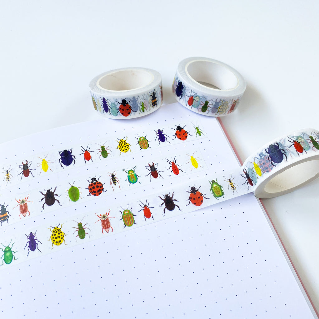 British Beetles Washi Tape - Sarah Frances 