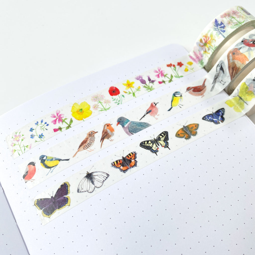 British Nature Washi Tape Set - Sarah Frances 