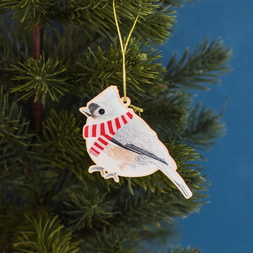 Wooden Christmas Bird Decorations - Sarah Frances 
