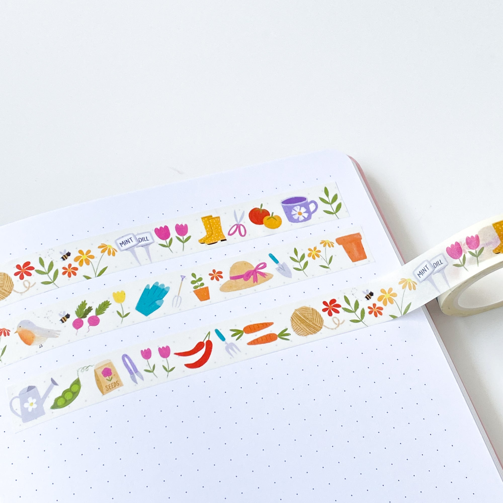 Gardening Washi Tape - Sarah Frances 