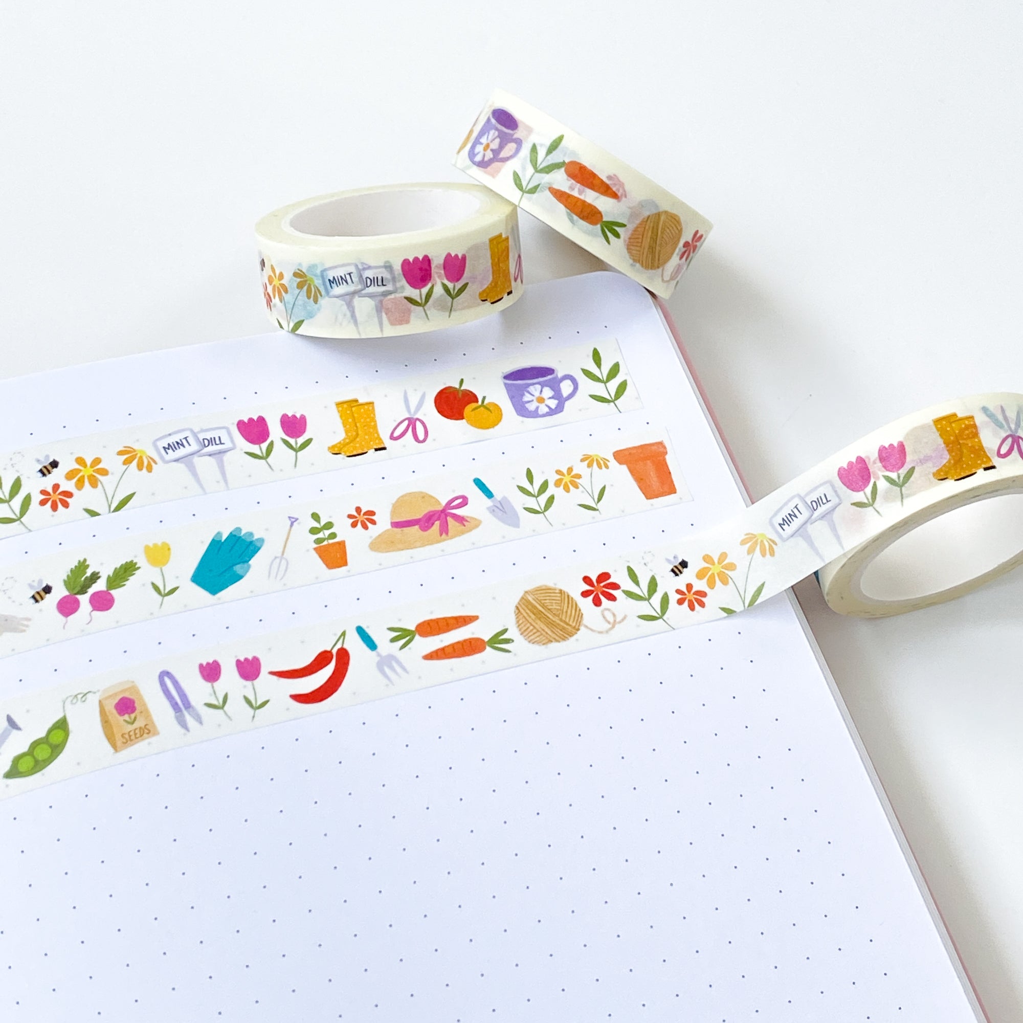 Gardening Washi Tape - Sarah Frances 