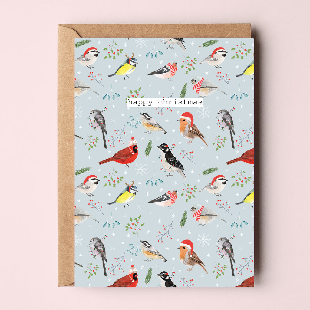 Christmas Birds Card - Sarah Frances 