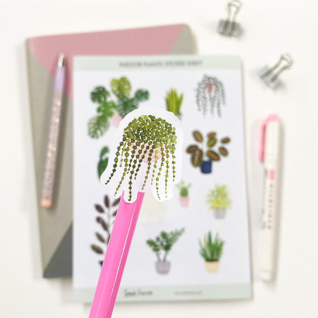Indoor Plants Stickers - Sarah Frances 