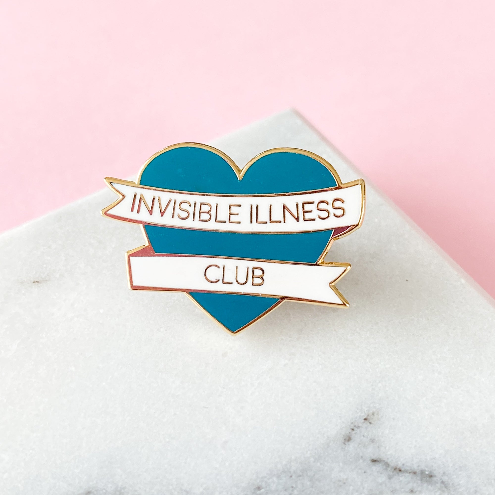 Invisible Illness Club Enamel Pin (Limited Edition) - Sarah Frances 
