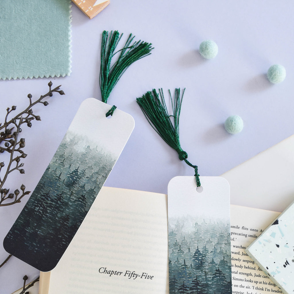 Misty Forest Bookmark - Sarah Frances 