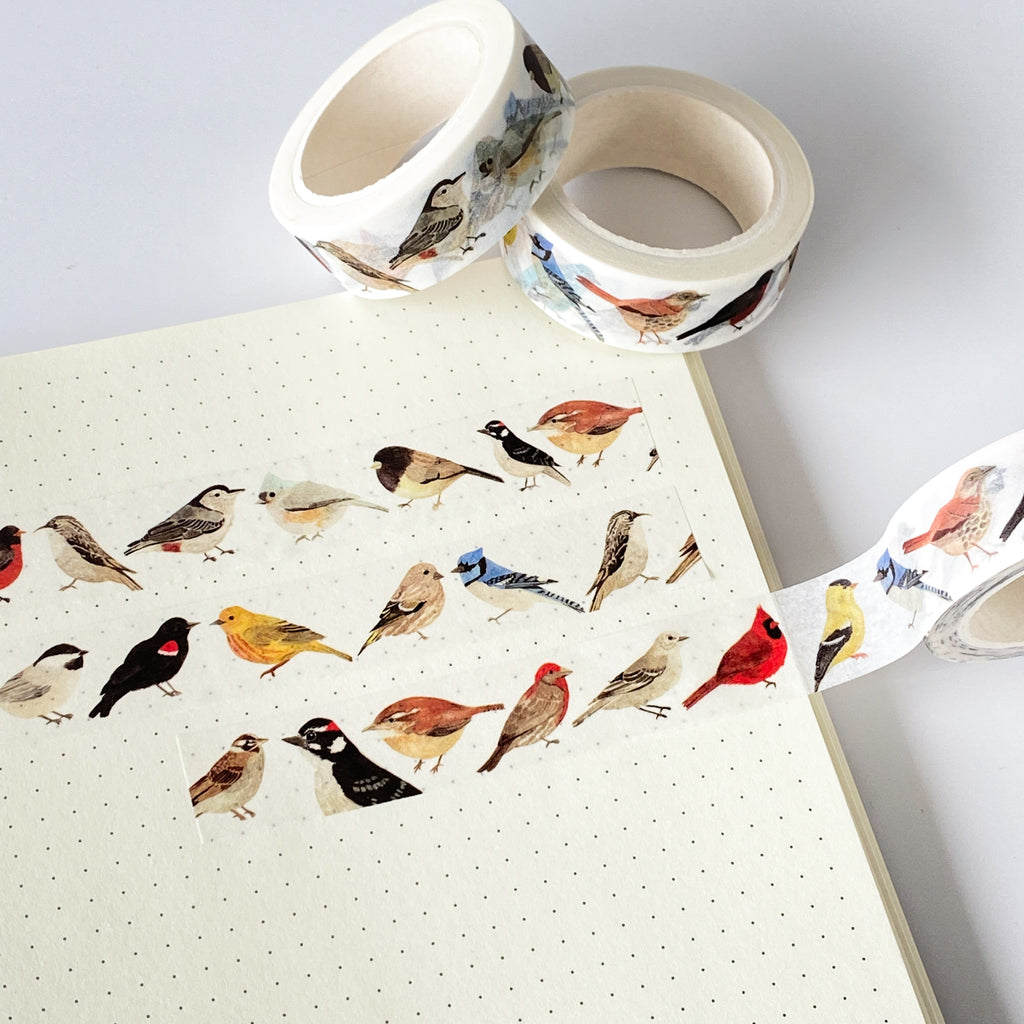 North American Birds Washi Tape - Sarah Frances 