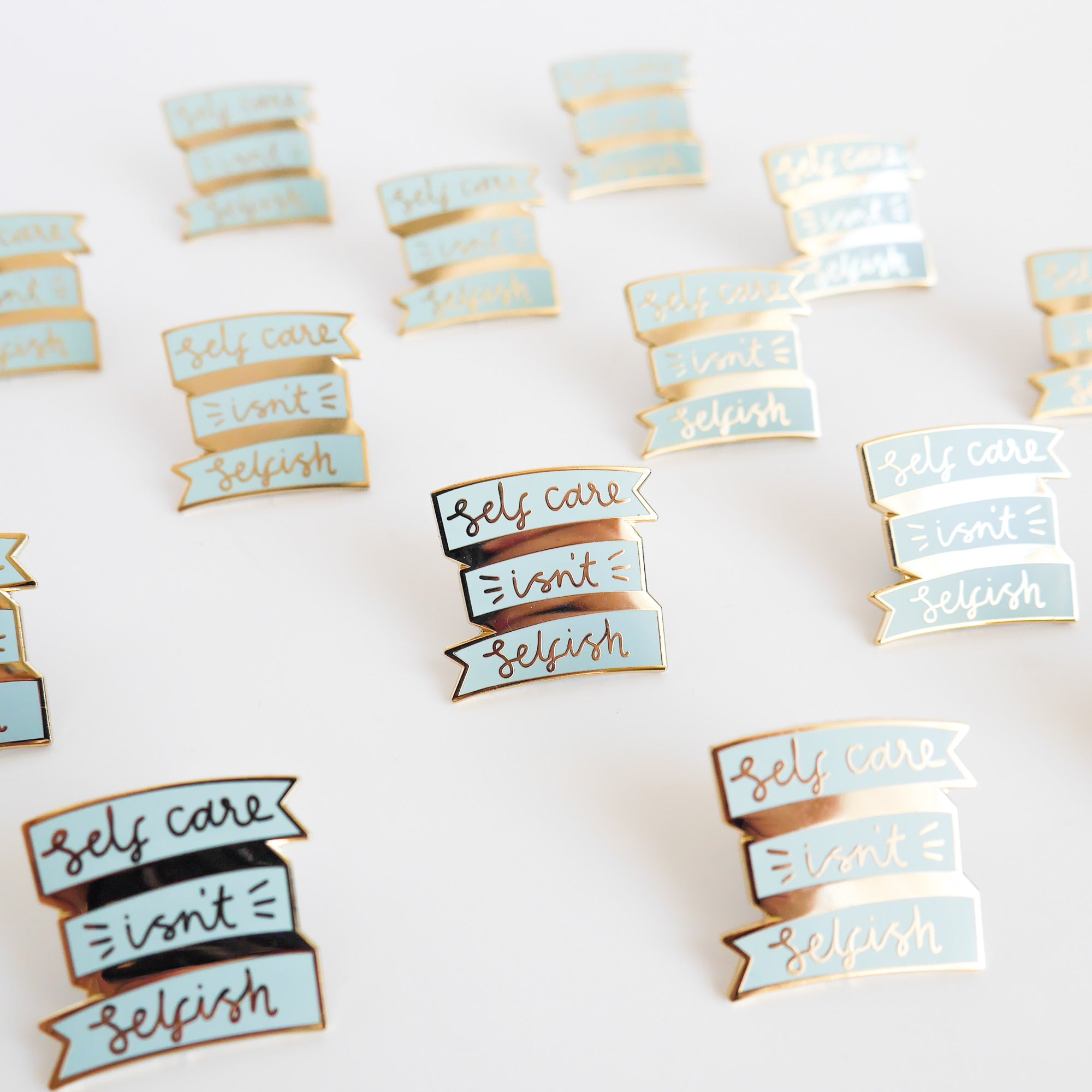 Self Care Isn't Selfish Enamel Pin - Sarah Frances 