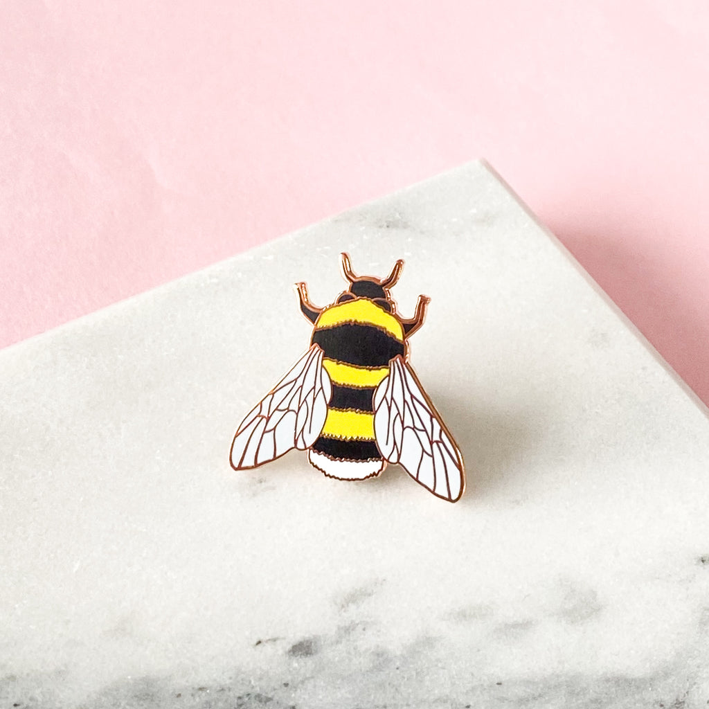 Bee Enamel Pin - Sarah Frances 