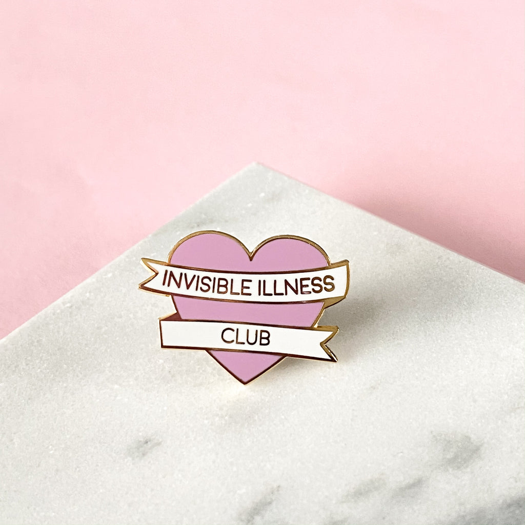 Invisible Illness Club Enamel Pin (Limited Edition) - Sarah Frances 