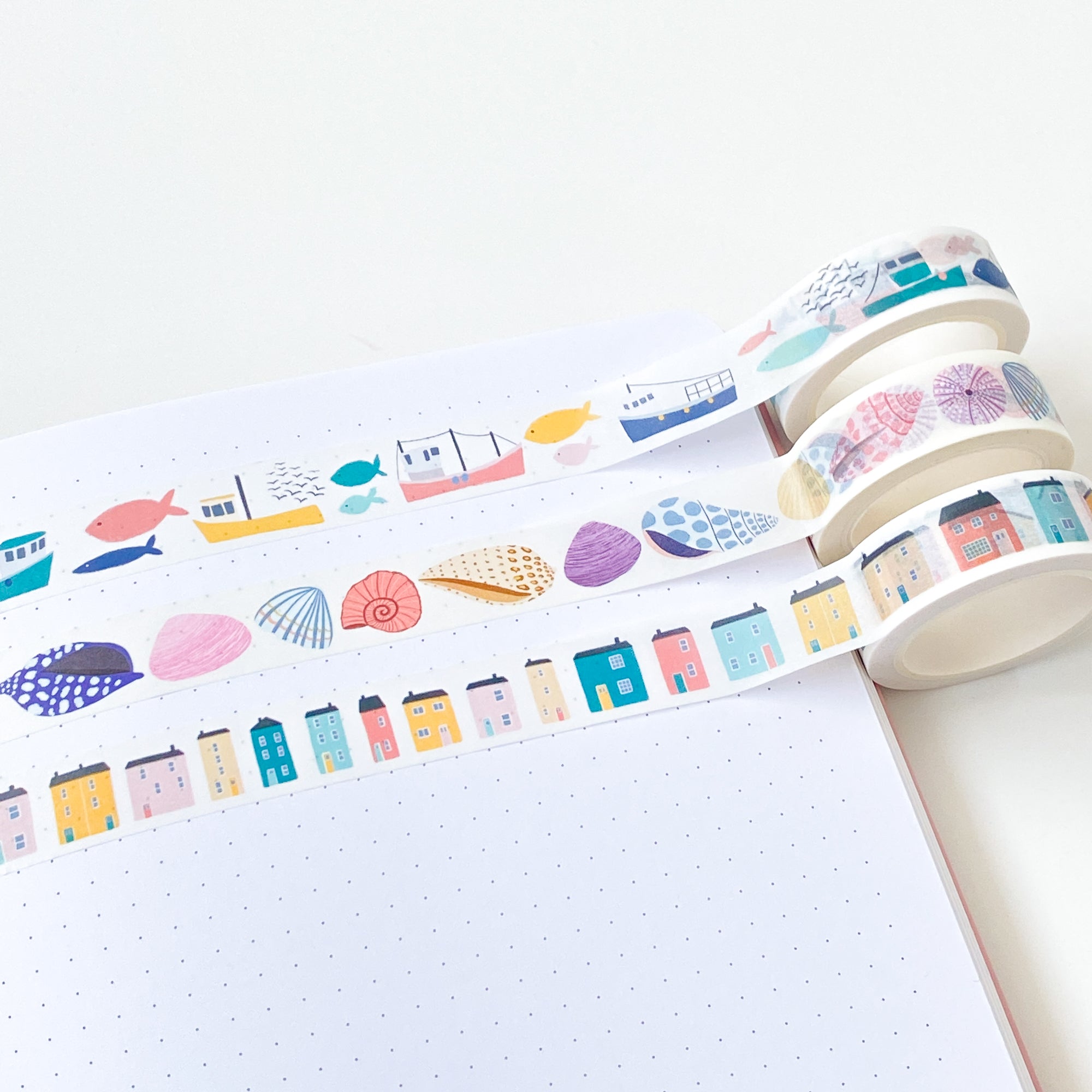 Seaside Washi Tape Set – Sarah Frances