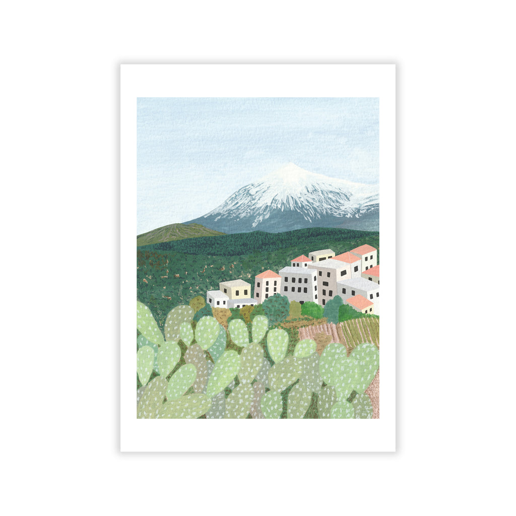 Mount Teide, Tenerife Art Print - Sarah Frances 
