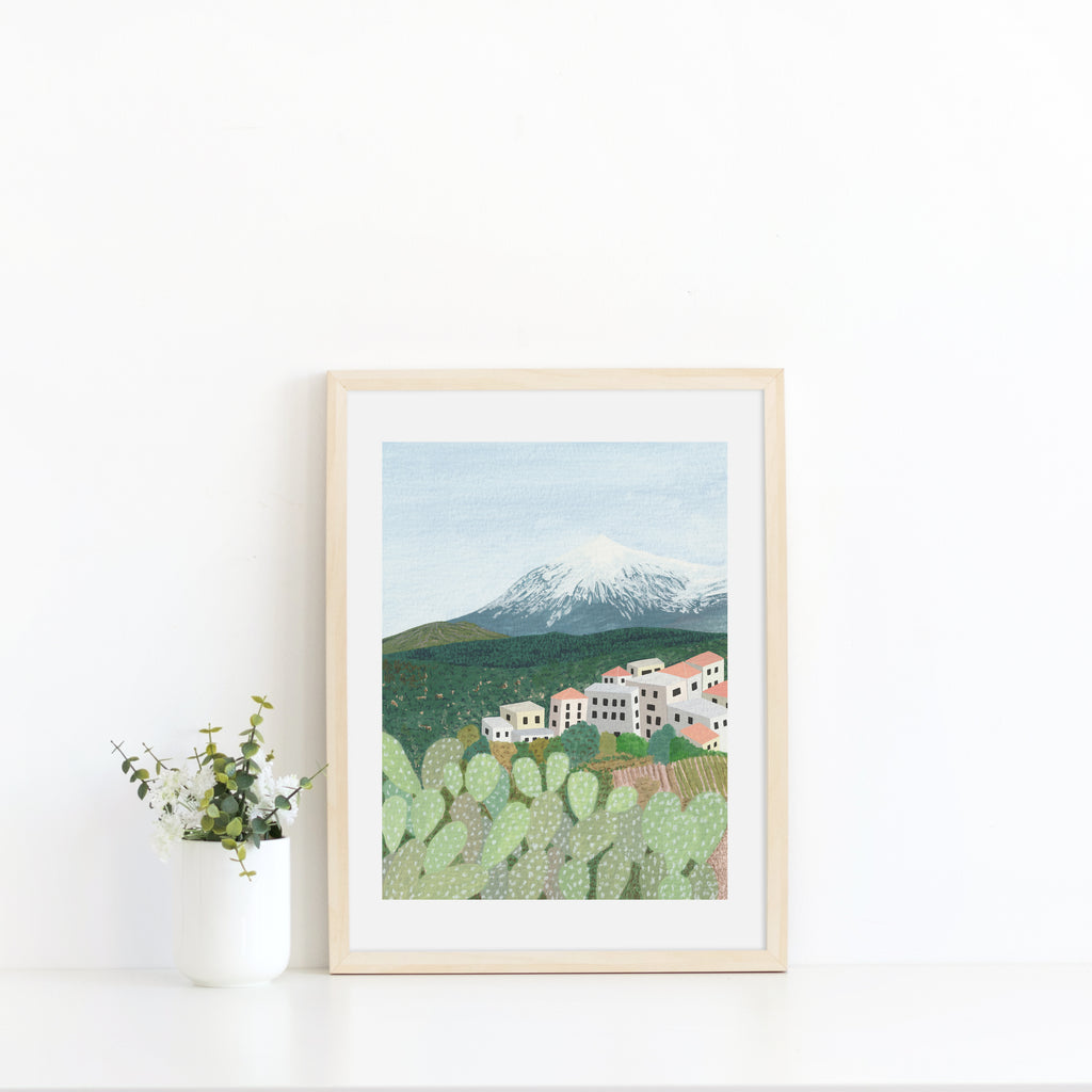 Mount Teide, Tenerife Art Print - Sarah Frances 